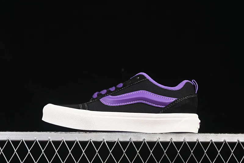All categories Vans Vans series Vans Low Vans low-top Vans Knu Skool Vans low-top retro casual fat bread shoes VN0009QCBLK